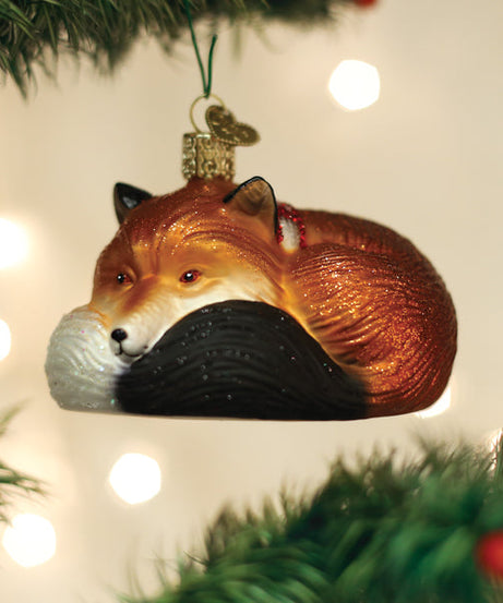 Cozy Fox Ornament