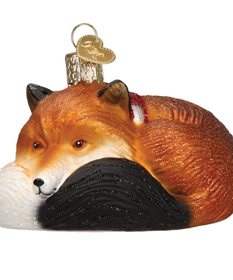 Cozy Fox Ornament