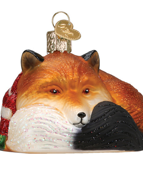 Cozy Fox Ornament