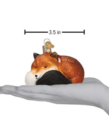 Cozy Fox Ornament