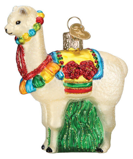 Festive Alpaca Ornament