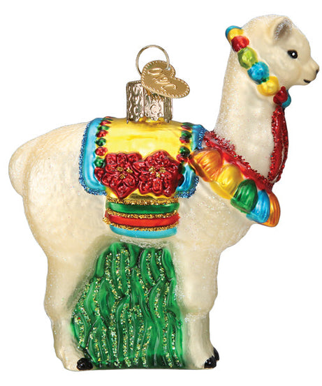Festive Alpaca Ornament