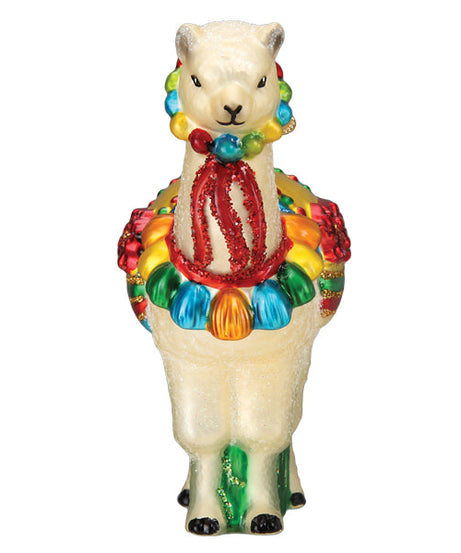 Festive Alpaca Ornament