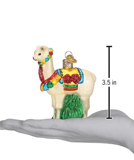 Festive Alpaca Ornament