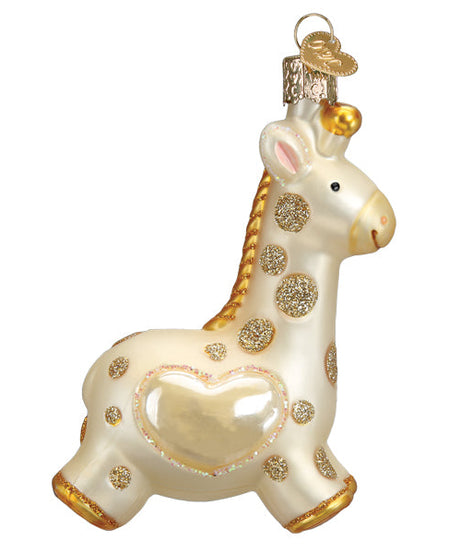 Baby's First Christmas Giraffe Ornament