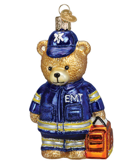 EMT Teddy Bear Ornament