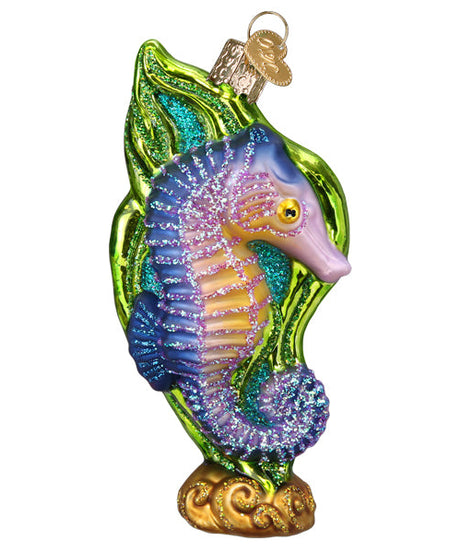 Bright Seahorse Ornament