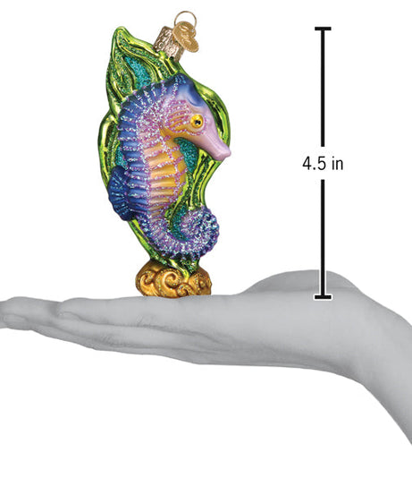 Bright Seahorse Ornament