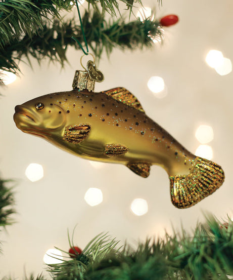 Brown Trout Ornament