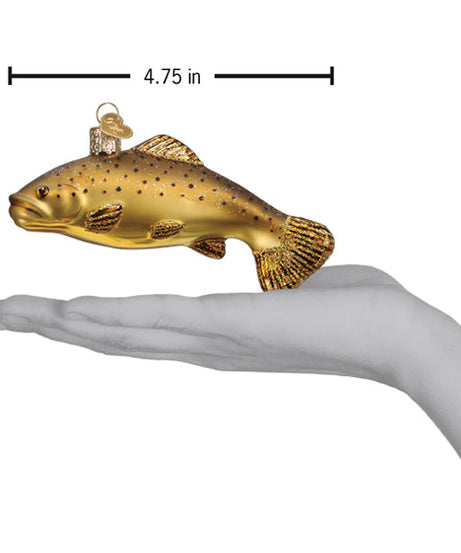 Brown Trout Ornament
