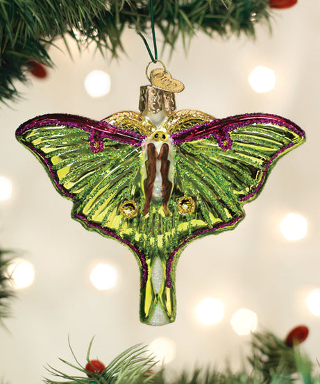 Luna Moth Ornament