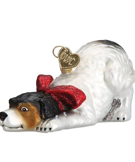 Norman Rockwell Signature Dog Ornament