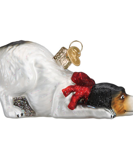 Norman Rockwell Signature Dog Ornament