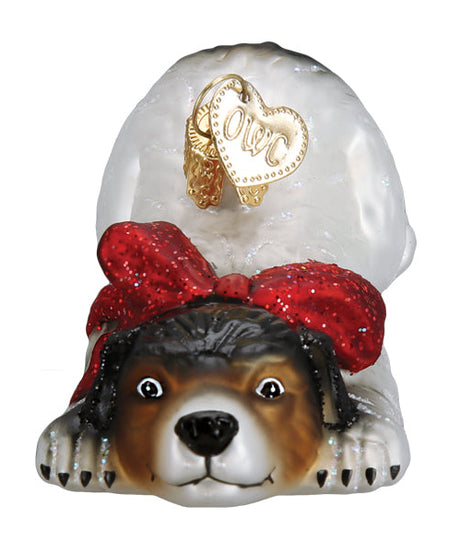Norman Rockwell Signature Dog Ornament