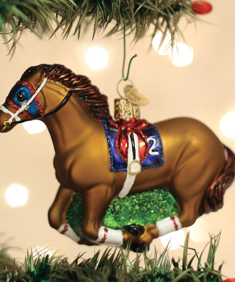 Racehorse Ornament