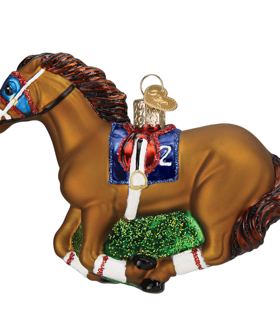 Racehorse Ornament