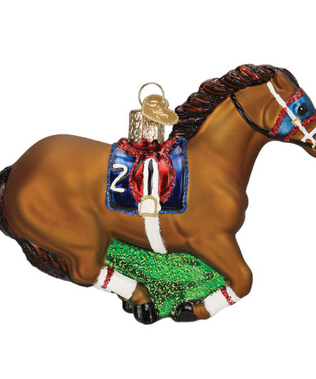 Racehorse Ornament