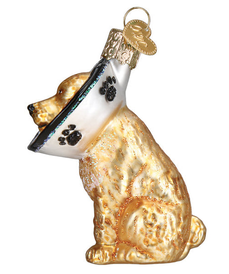 Cone Of Shame Dog Ornament
