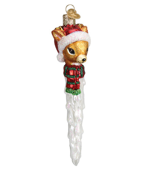Reindeer Icicle Ornament