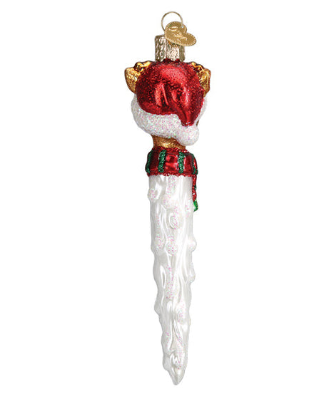 Reindeer Icicle Ornament