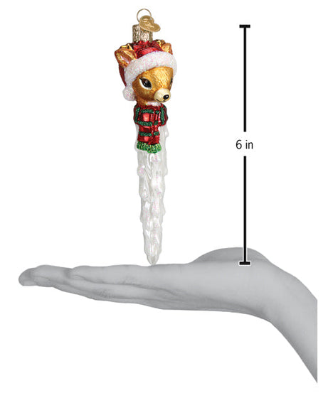 Reindeer Icicle Ornament