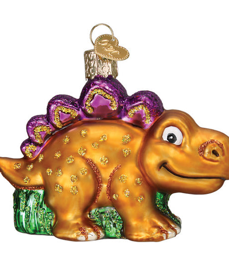 A-roarable Stegosaurus Ornament