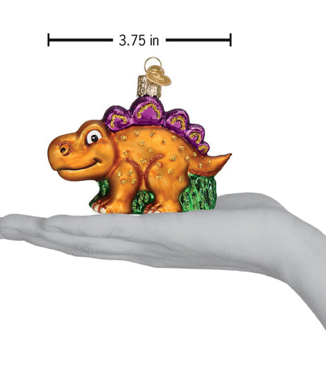 A-roarable Stegosaurus Ornament