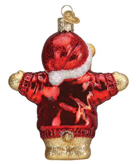 I Love You More Bear Ornament