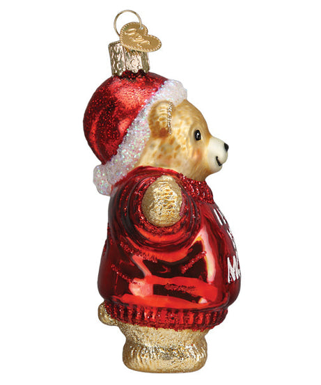 I Love You More Bear Ornament