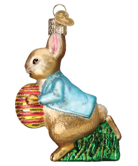 Peter Rabbit With Easter Egg Ornament - Grazingbelles