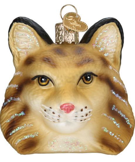 Bobcat Head Ornament - Grazingbelles