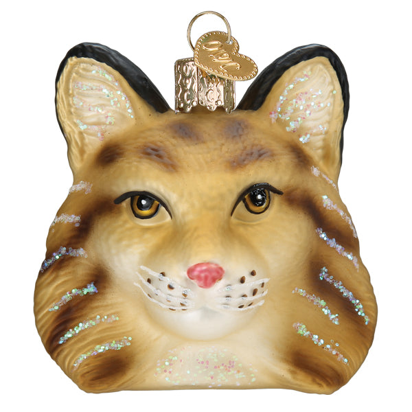 Bobcat Head Ornament - Grazingbelles