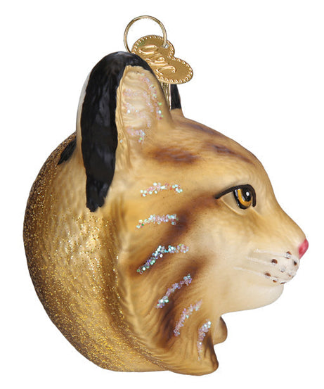Bobcat Head Ornament - Grazingbelles
