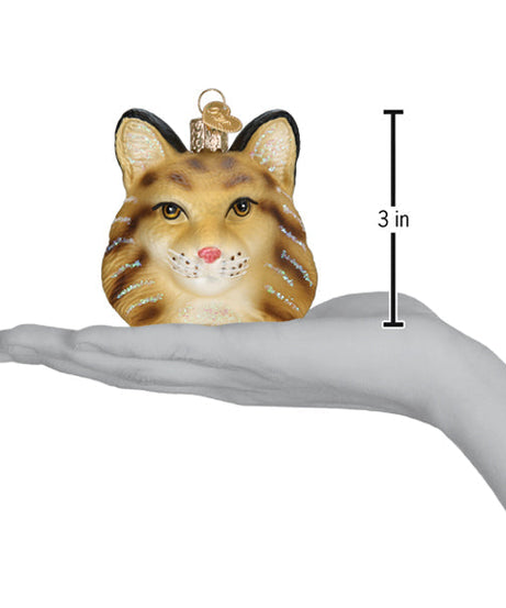 Bobcat Head Ornament - Grazingbelles