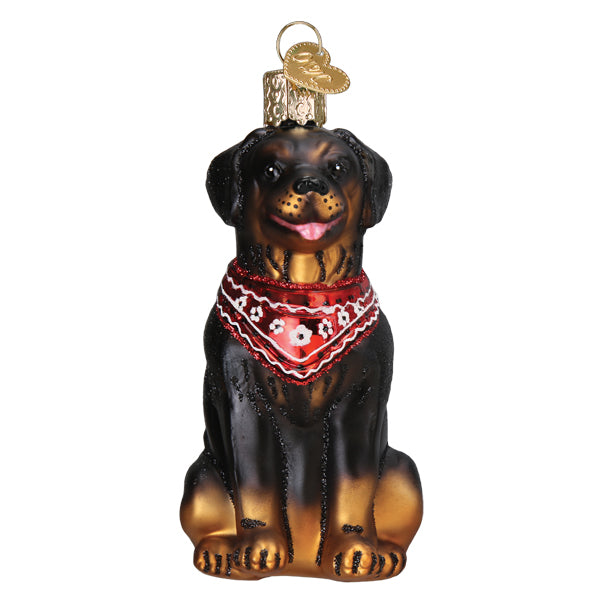 Rottweiler Ornament - Grazingbelles