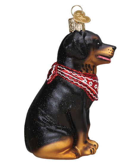 Rottweiler Ornament - Grazingbelles