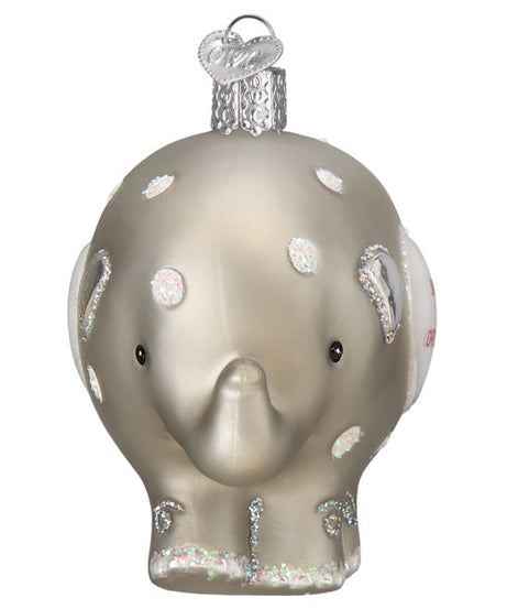 Baby's 1st Elephant Ornament - Grazingbelles