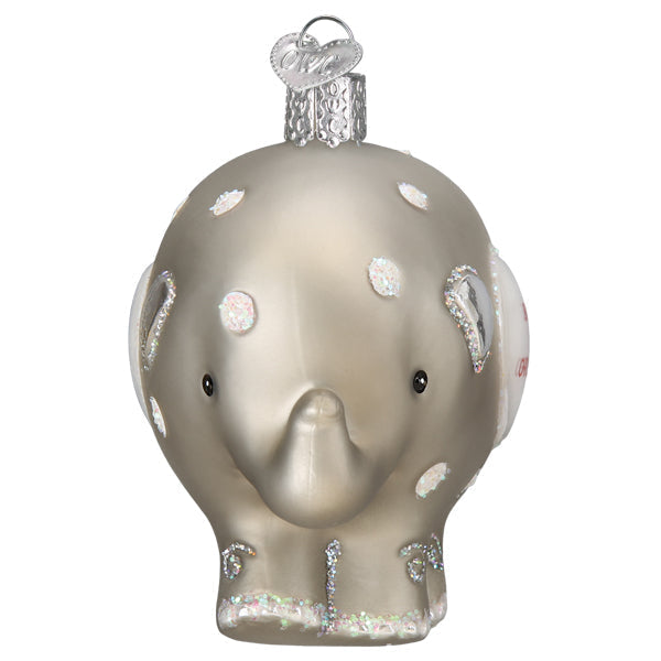 Baby's 1st Elephant Ornament - Grazingbelles