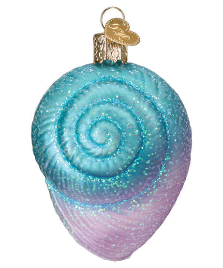 Fanciful Spiral Shell Ornament - Grazingbelles