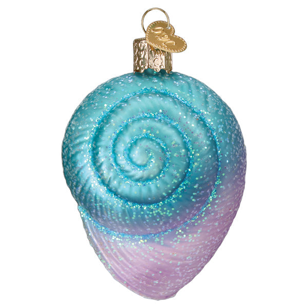 Fanciful Spiral Shell Ornament - Grazingbelles