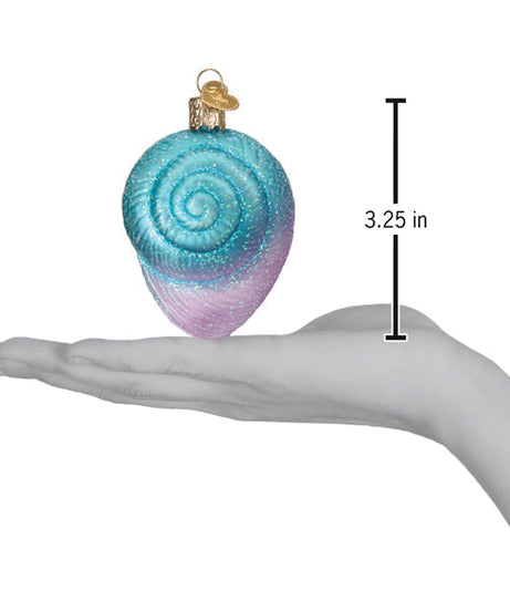 Fanciful Spiral Shell Ornament - Grazingbelles