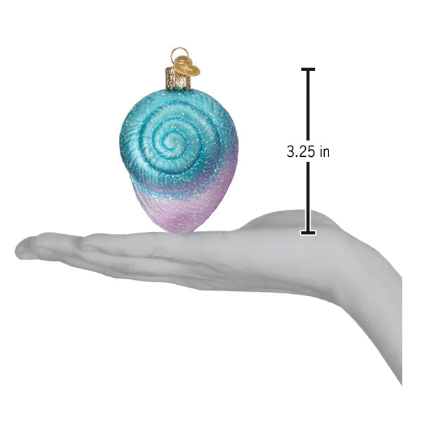 Fanciful Spiral Shell Ornament - Grazingbelles
