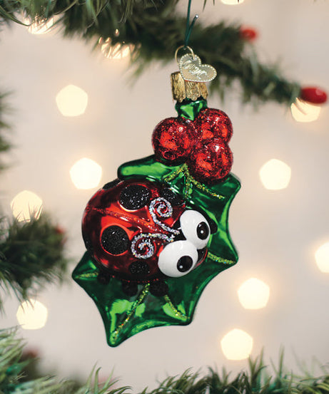 Holly Ladybug Ornament - Grazingbelles
