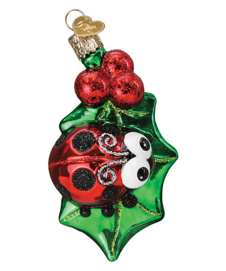 Holly Ladybug Ornament - Grazingbelles