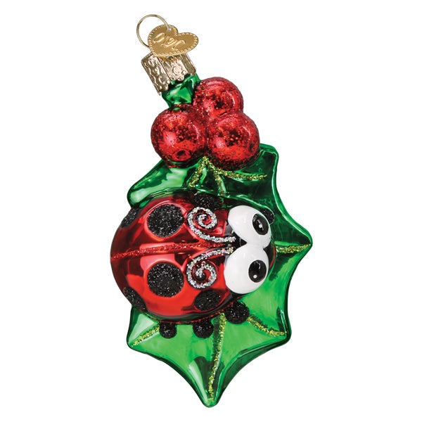 Holly Ladybug Ornament - Grazingbelles