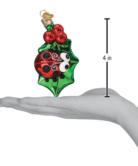 Holly Ladybug Ornament - Grazingbelles