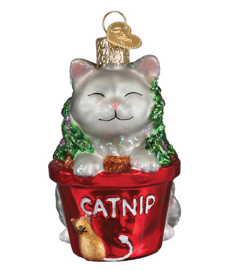 Catnip Cat Ornament