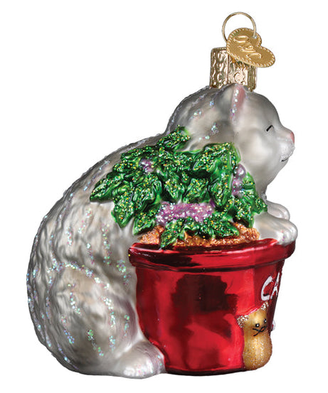 Catnip Cat Ornament