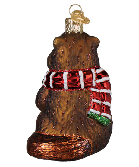 Merry Marmot Ornament