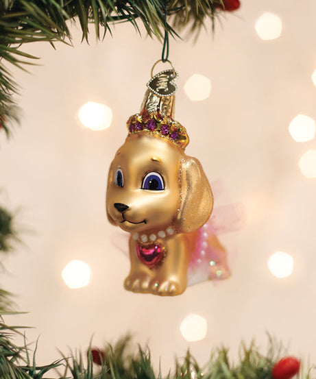 Princess Doggy Ornament